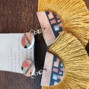 Anthropologie Fringe Earrings